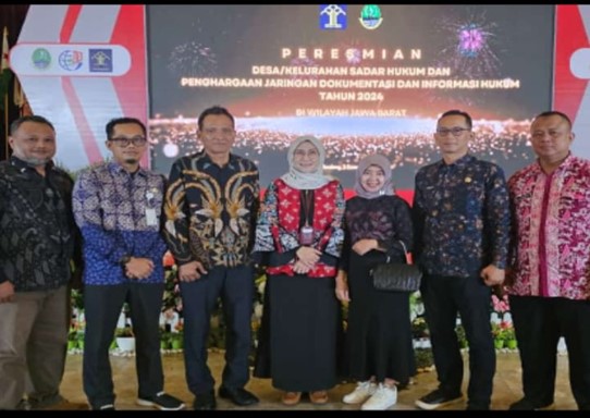 Kabupaten Bekasi Raih Penghargaan Anubhawa Sasana untuk Desa/Kelurahan Sadar Hukum Tahun 2024